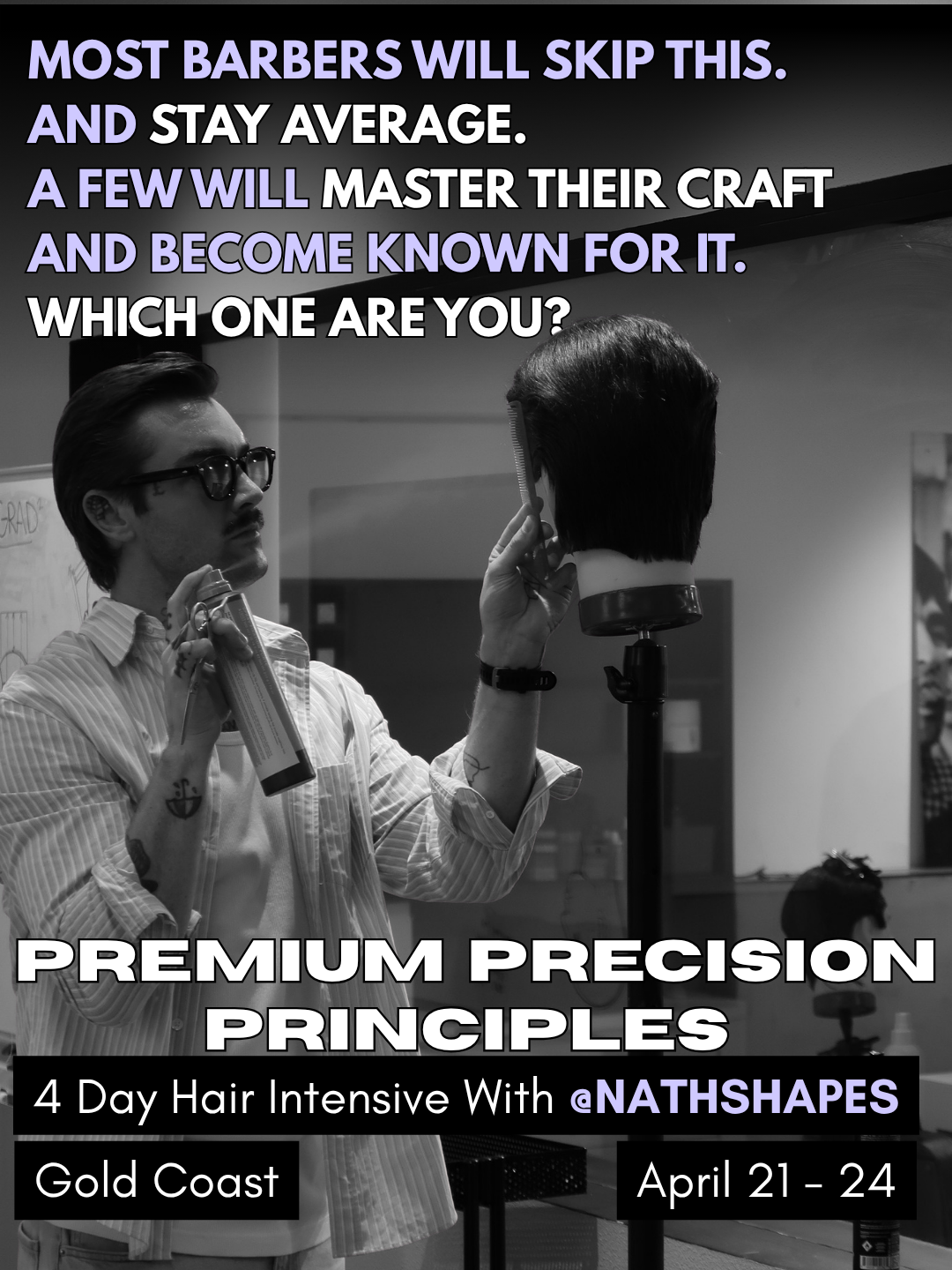 4 Day Masterclass with @Nathshapes